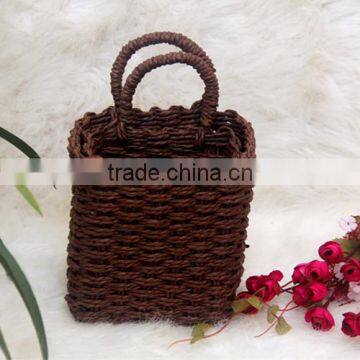 paper rope basket flowerbasket,hangbasket