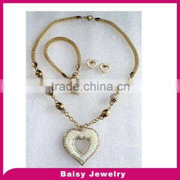 Best Selling Products stainless steel bridal jewelry set
