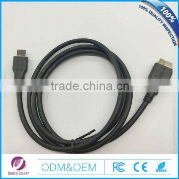 High quality usb 3.1 type c to micro b male cable