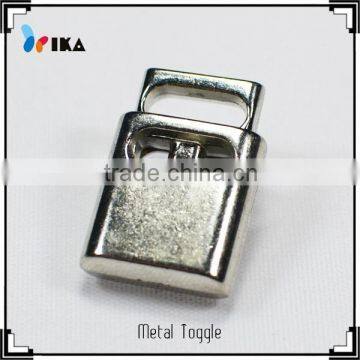 metal zinc alloy made cord lock stopper for coat