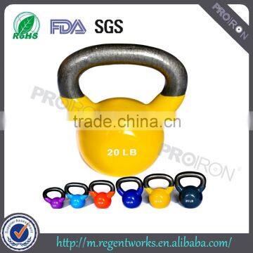 Factory wholesale vinyl competition kettlebell