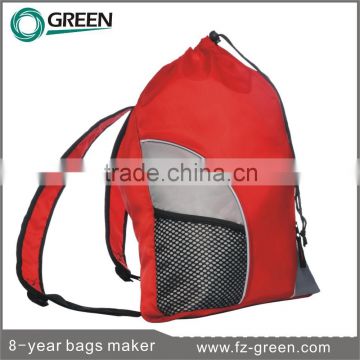 210D Polyester 2015 high quality drawstring school sports backpack bag                        
                                                Quality Choice