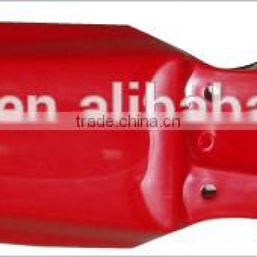 Red CRF motorcycle front fender