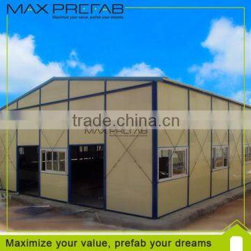 Low cost Prefabricated steel Construction green Building for sale