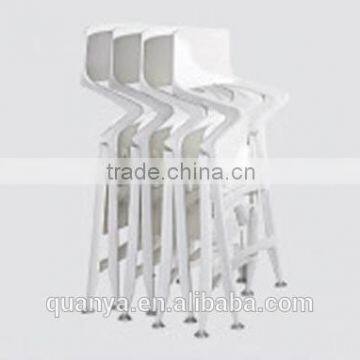 White Outdoor Plastic Folding Chair for Wedding/garden photo-6