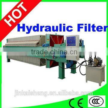 Hot sale frame fitler press hydraulic pressure/ High efficient Programmable membrane filter equipment