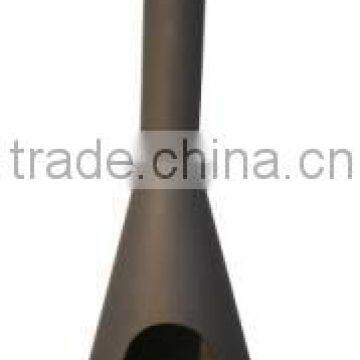 outdoor steel fireplace chimeneas