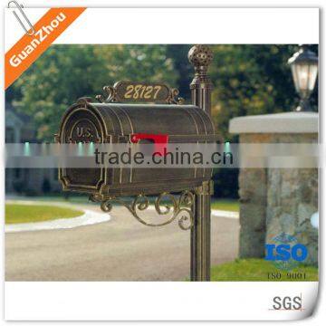 customized iron casting postbox