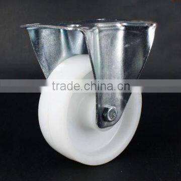 white nylon wheel caster