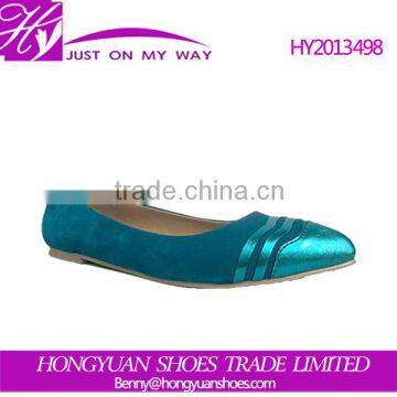 Colorful new style of ladies office flat shoes