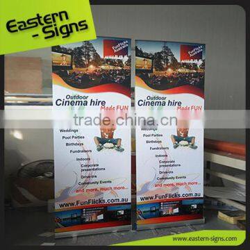 Low Price Aluminum Roll Up Advertising Banner