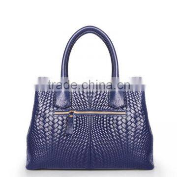 High Quality New Design Fashion Wowen PU Leather Hand Bags From China photo-3