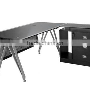 News Design High Class Office Desk With Drawers