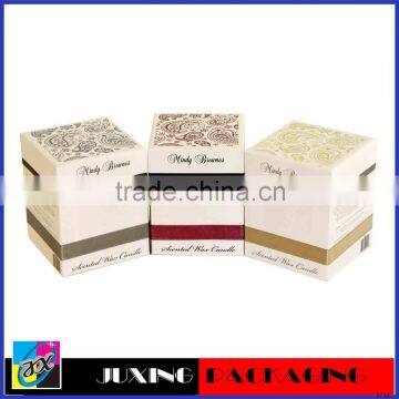 Wholesale fancy high quality candle packaging boxes