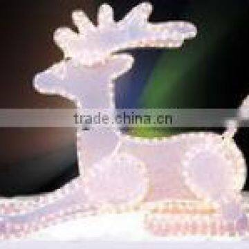 3D decor motif light deer light