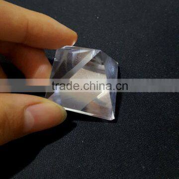 Africa Style Top Quality Transparent Clear Crystal Pyramids photo-4