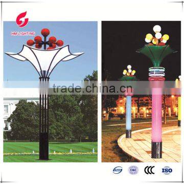 Factory LED solar landscape decoration light poles, outdoor Garden lighting