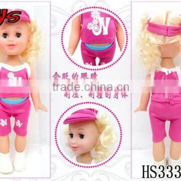 shantou newest item silicone baby doll