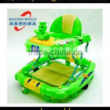 Cute design injection plastic baby walker injection mould