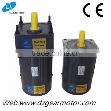 Single- Phase Induction Micro AC Gear Motor with Various Ball Bearing