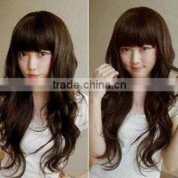 top new fashion synthetic wigs /top quality fashion synthetic wig/lady fashion synthetic wig