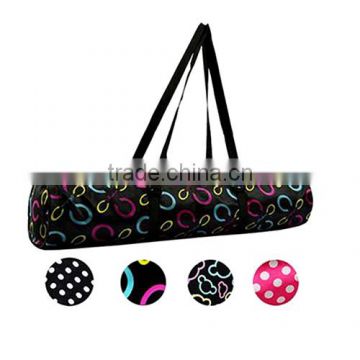 Non-woven Yoga Mat Bag (26" 10.2") with Front Pockets, Perfect fit 1/4 and 1/8 inch Thick Yoga Mat, Easy Open Full-Zip Design