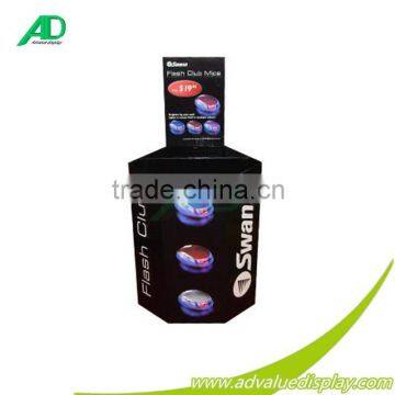 drinking dump bin display cardboard paperboard display