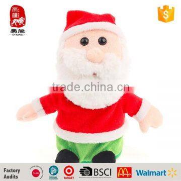 Wholesale High quality Christmas decoration hanging santa soft santa toys