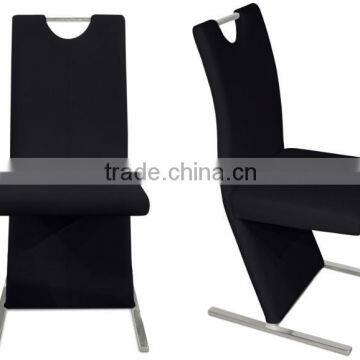 modern black chair