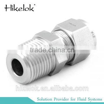 Super duplex 2507 Titanium aluminum Brass 6000 psi 2mm 3mm 4mm 6mm 8mm 10mm 12mm 14mm straight male connector