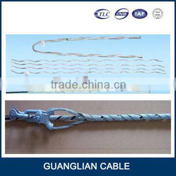 china manufacturing overhead power line fitting OPGW dead end Preformed double strain clamp