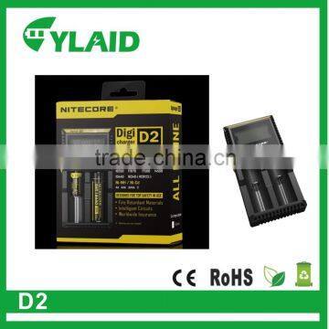 multi-function intellicharger LCD Nitecore D2 charger for18650 26650 16340 battery charger