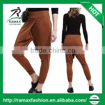 Ramax Custom Women Plain Stylish Drop Crotch Jogger Harem Pants