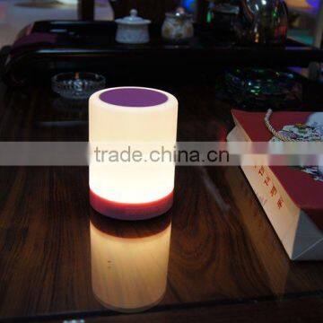 LED lighting dimmable table lamp cartoon portable mini speaker