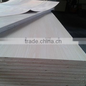 18MM E1 grade with embossment white ash melamine paper combi core plwood