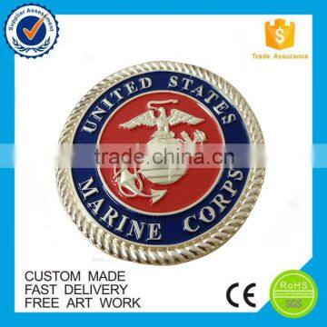 customized engraved board zinc alloy metal coin