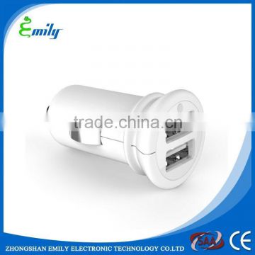 Hight quality ABS material quick charge 2.0 car charger