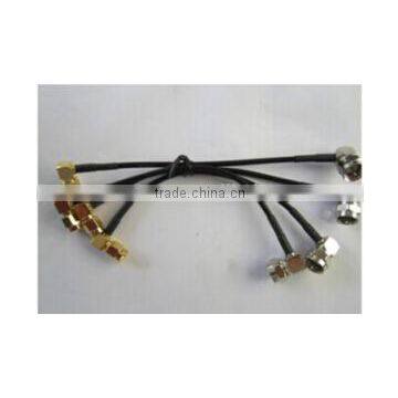 coaxial RF Cable Assembly RG174 RG316 RG179 RG178 1.13 SMA male to SMA male with RG174 coaxial wire