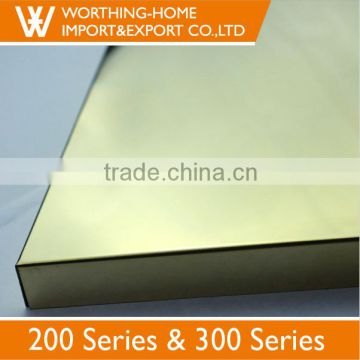 Best price 201 304 stainless steel decoration pvc coated sheet metal