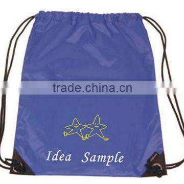 210D Oxford Material Cheap Custom Promotional Strawstring Bag photo-2