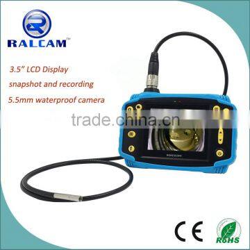 New arrival recharagable battery engine inspection camera portable video borescope