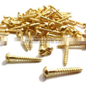 made in china pan head slotted wood screw