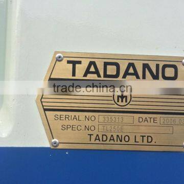 TADANO TL250E 25 Ton Used Wheel Crane Lifting Truck Crane photo-6