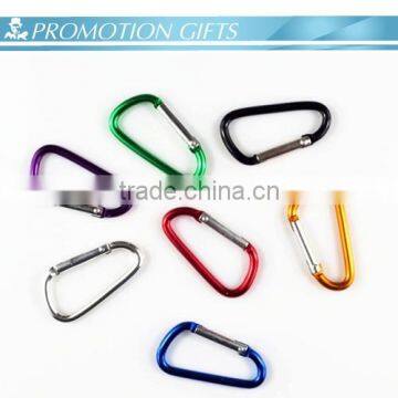 colorful aluminium alloy promotional carabiner small carabiner