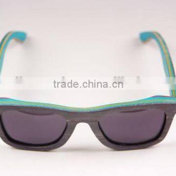 2015 hot new fashion design sunglasses wood glasses factory bamboo eyewear