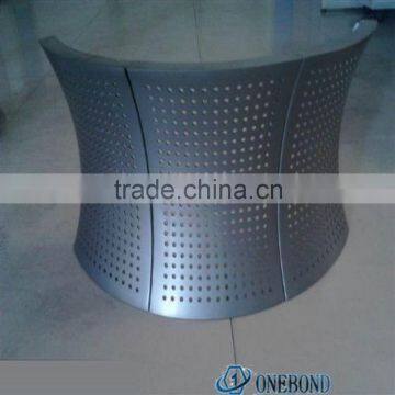 2015 Perforated Ceilings/Hyperboloid panel aluminum panels/ PVDF aluminum panels