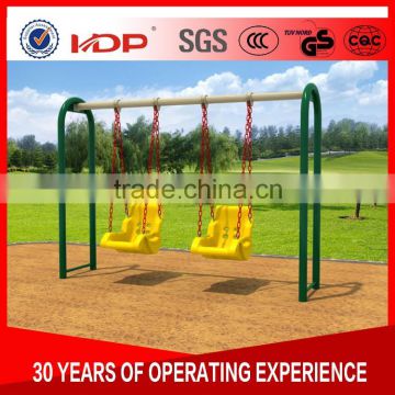 New design outdoor playground swing animal garden