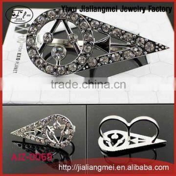 Cheap Silver Ring, Fashion Finger Ring, Alloy Material Custom Rings