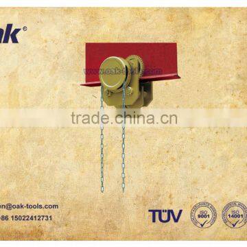 Aluminium Bronze Lifting MANUAL GEARED TROLLEY