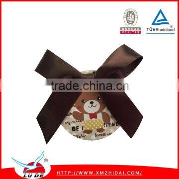 2015 Factory Handmade Solid Color Bows Polyester Ribbon Bow photo-5